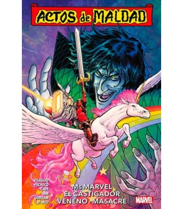 ACTOS DE MALDAD 01 MS MARVEL EL CASTIGADOR VENENO MASACRE