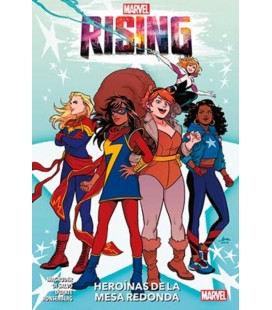 MARVEL RISING HEROINAS DE LA MESA REDONDA
