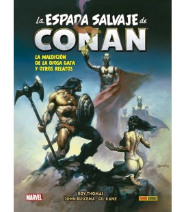 ESPADA SALVAJE DE CONAN 04 LA MALDICION DE LA DIOSA GATA Y OTROS