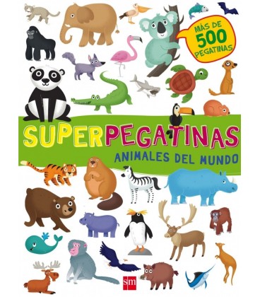 SUPERPEGATINAS ANIMALES DEL MUNDO