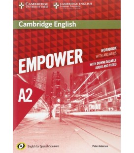CAMBRIDGE ENGLISH EMPOWER FOR SPANISH SPEAKERS A2 WORKBOOK WITH ANSWER