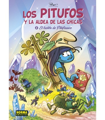 PITUFOS Y LA ALDEA DE LAS CHICAS 5 EL BASTON DE PITUFISAUCE